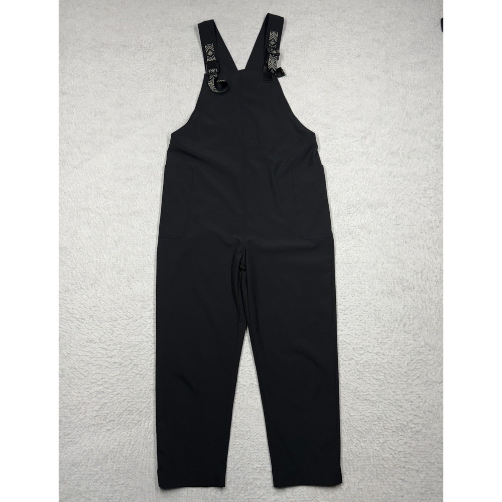 Kavu Black Adjustable-Strap Jumpsuit